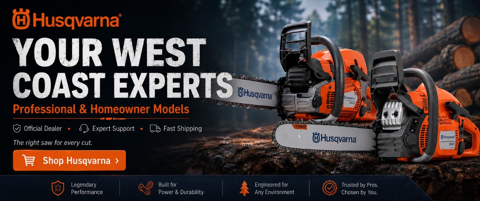 Husqvarna — Your West Coast Experts. Professional and homeowner models from Bailey's, the official dealer. Shop Husqvarna.